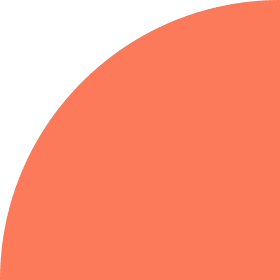 Brand Graphic - Quartercircle Orange