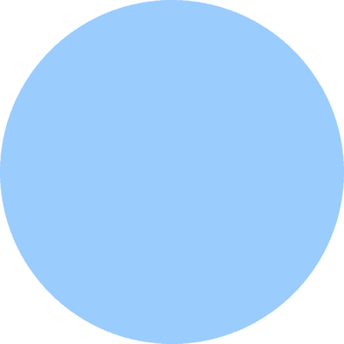 Circle Light Blue