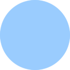 Circle Light Blue