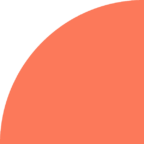 Brand Graphic - Quartercircle Orange